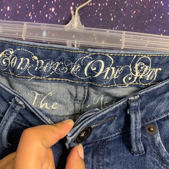 Converse One Star-Medium Wash Skinny Jeans 8 Fit 5 - Picture 4 of 10